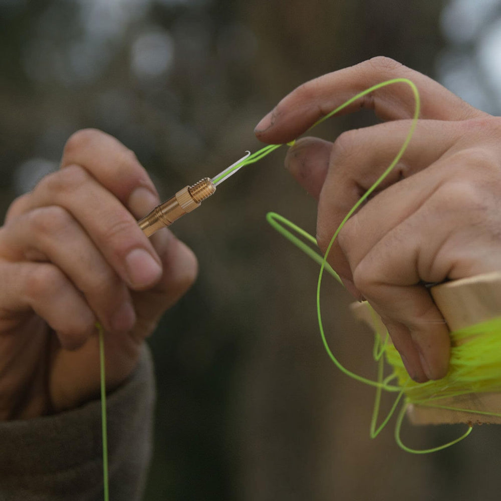 Toddmomy compact knot-tie tool fits into small tackle boxes.