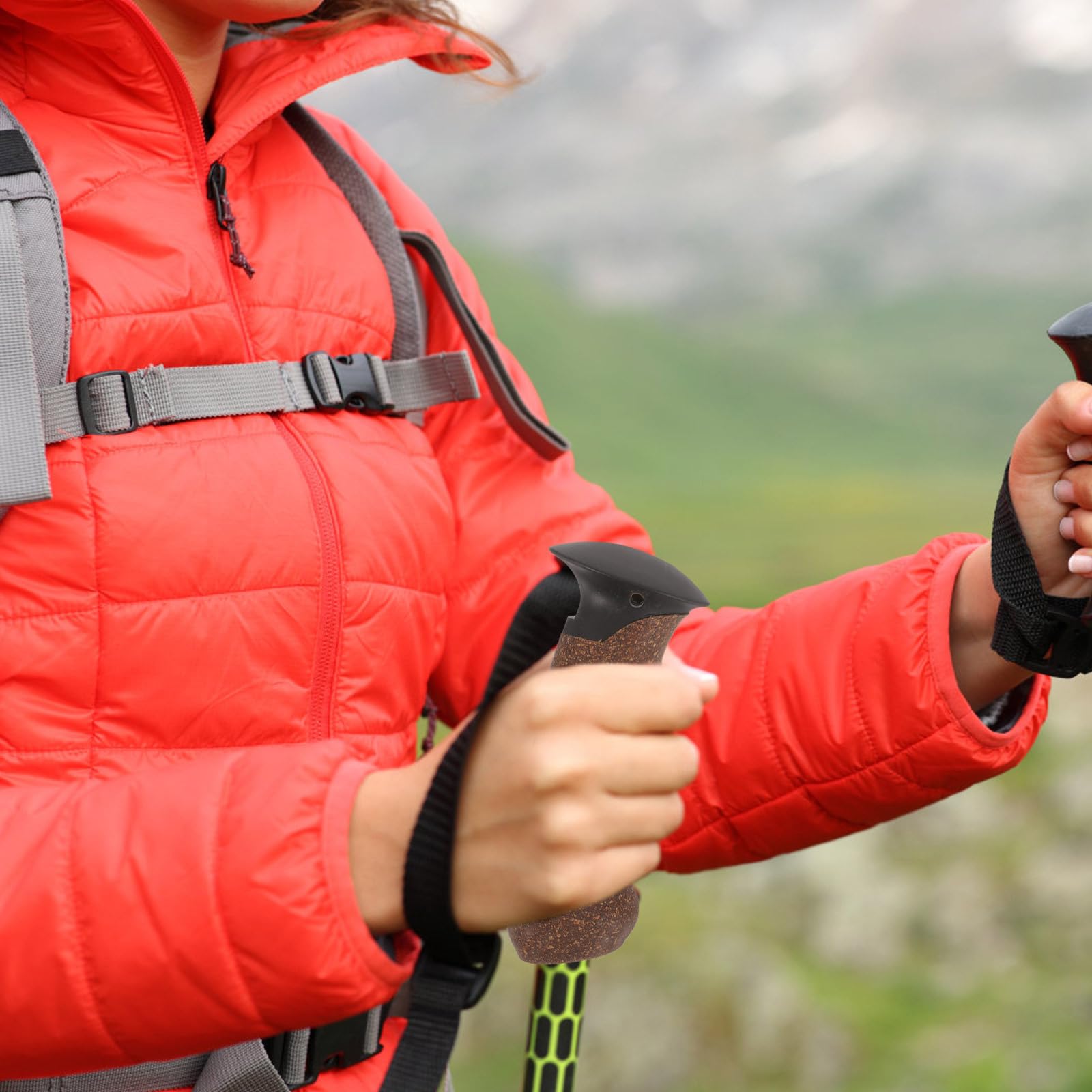 Toddmomy cork grip withstands cold and heat, ready for varied adventures