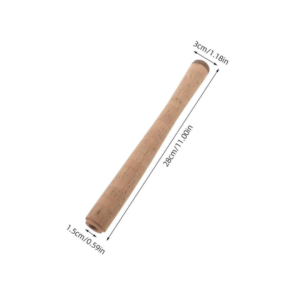 Toddmomy cork rod handle closeup shows anti-slip texture for wet conditions