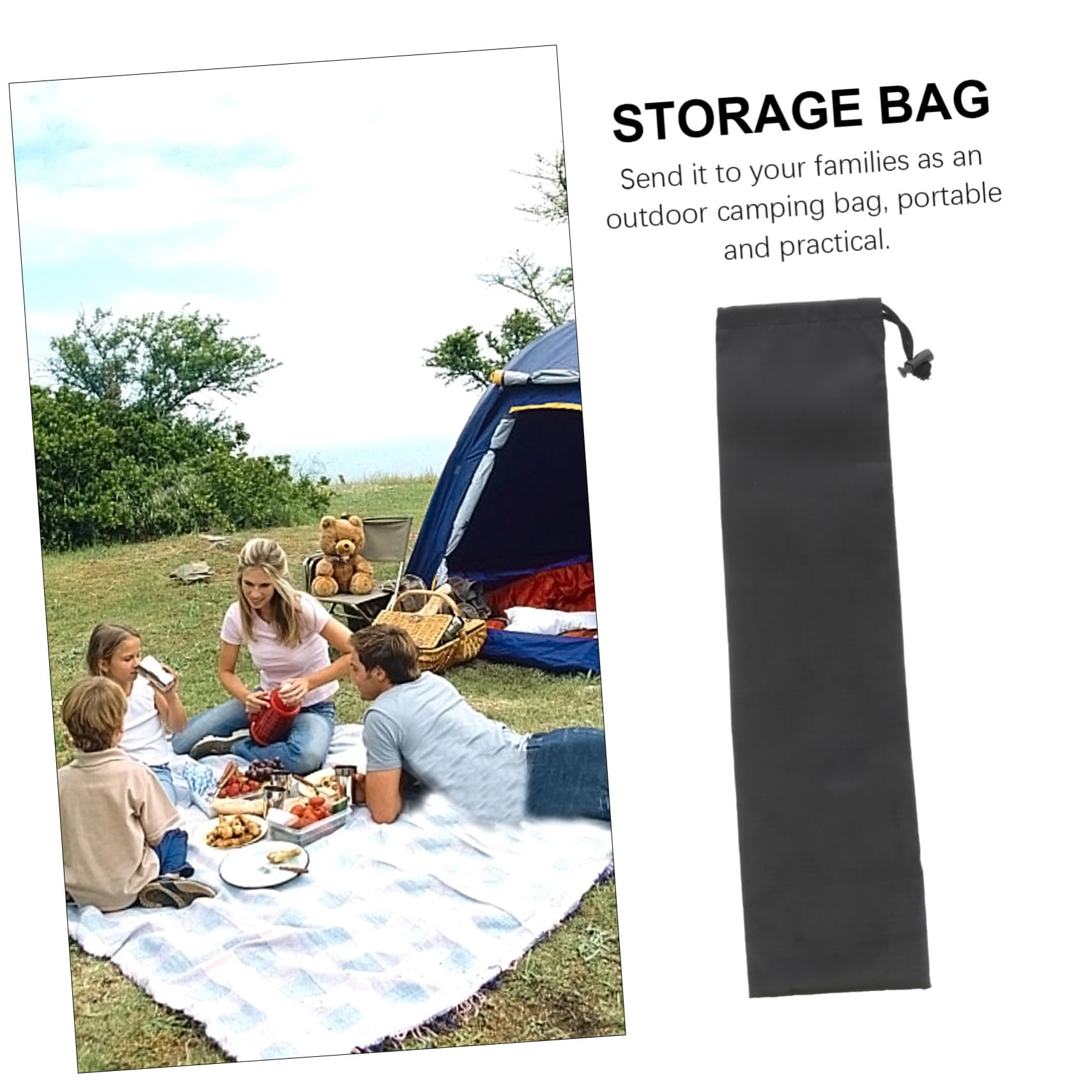 Toddmomy fishing rod pouch keeps rods secure and travel-ready.