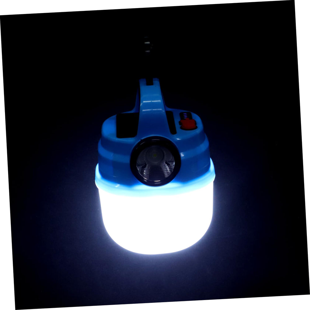 Toddmomy handheld solar camping lamp - front view, compact and bright.