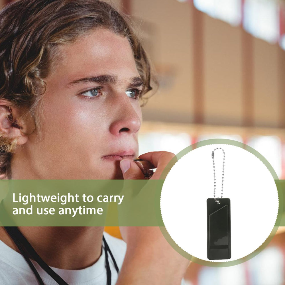 Toddmomy whistle with lanyard attached for versatile wear