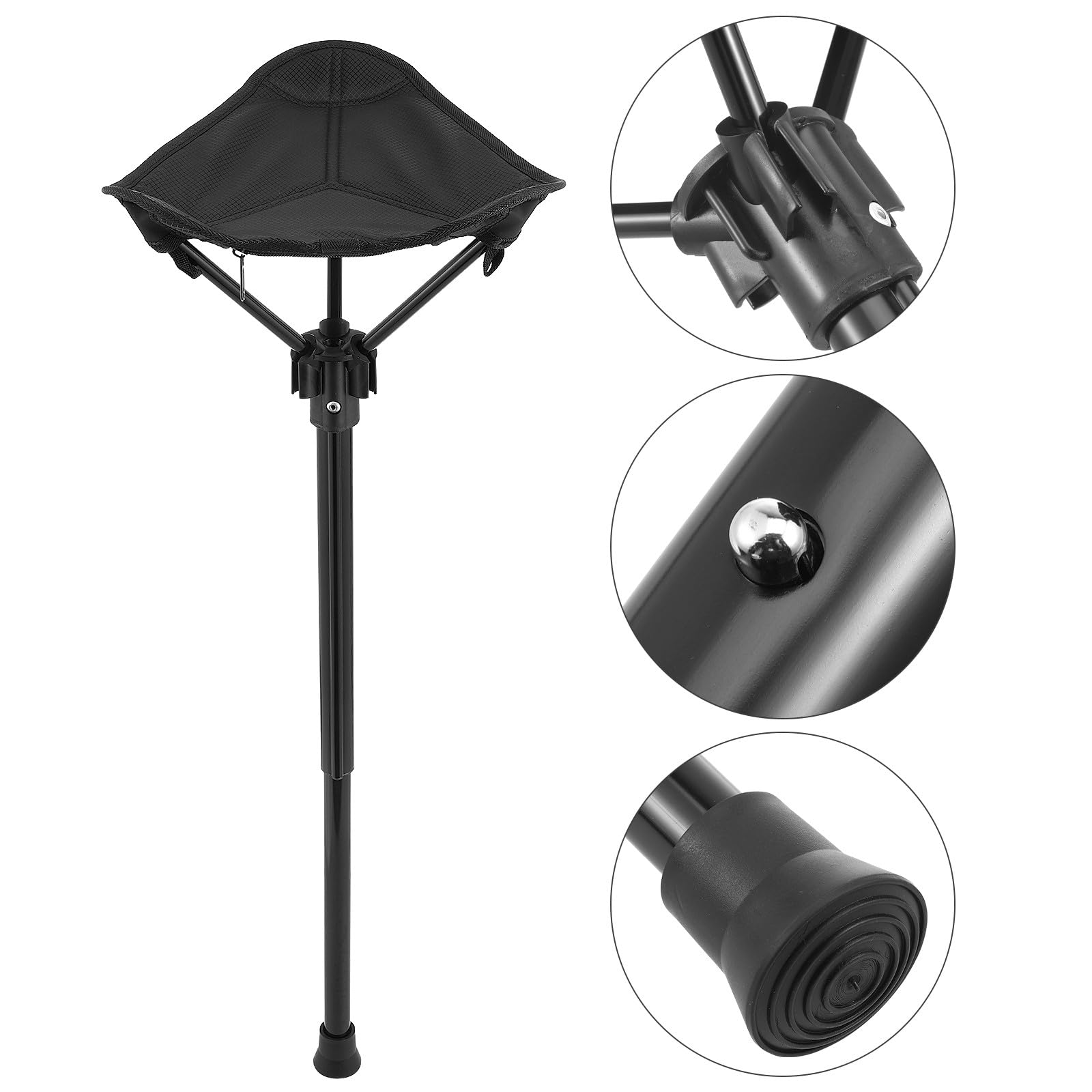 Toddmomy lightweight camping seat accompanies hikers and travelers anywhere.