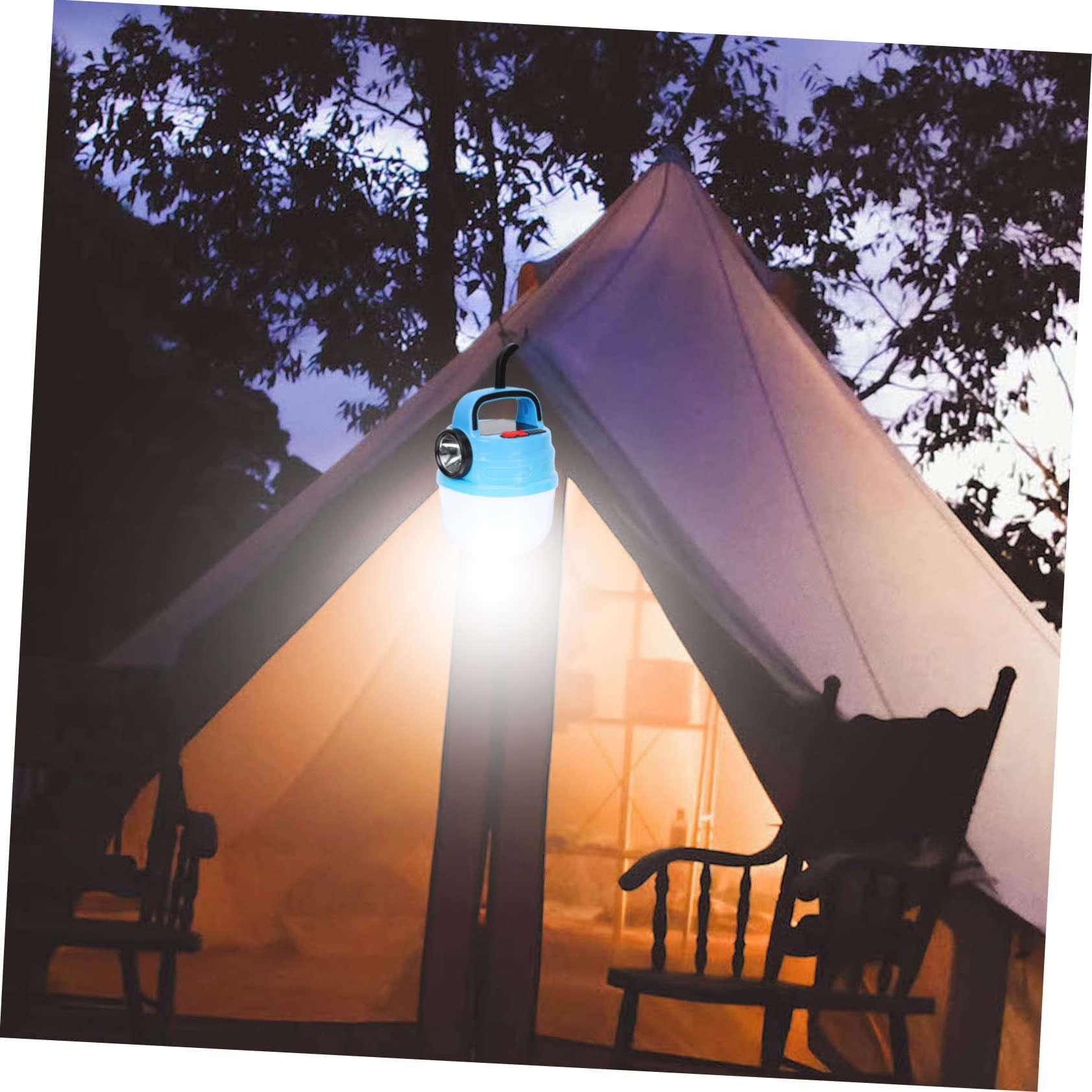 Toddmomy lightweight tent lamp for backpacking and night reading.