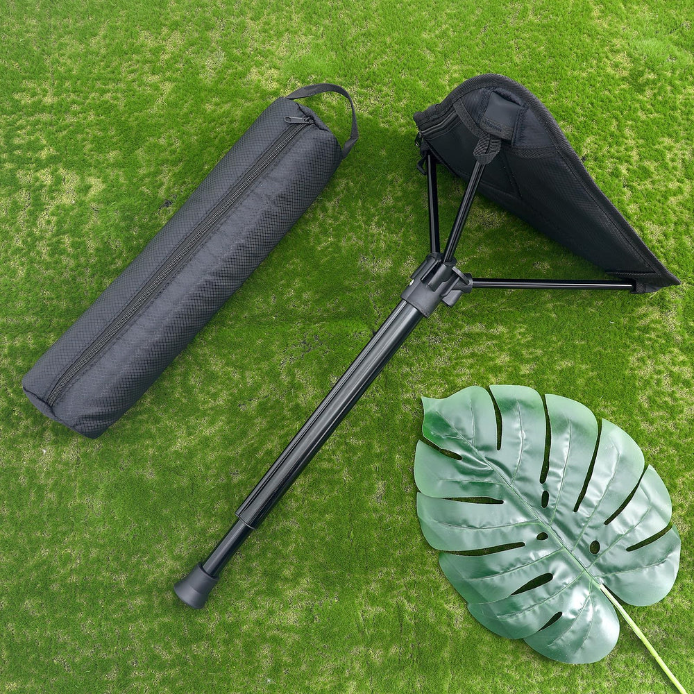 Toddmomy outdoor chair stands sturdy on grass, sand, or dirt.
