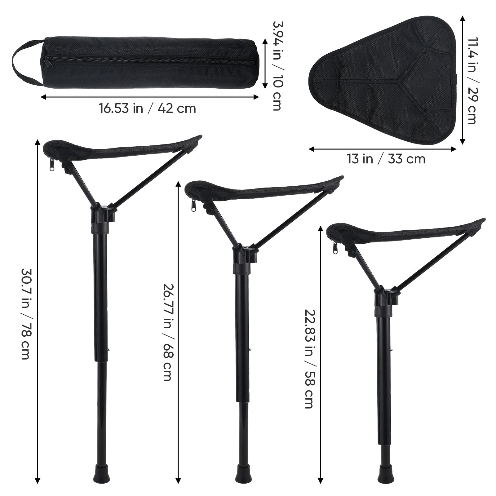 Toddmomy outdoor folding chair used during camping trips for quick seating.