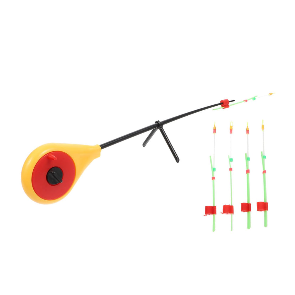 Toddmomy shrimp-fishing-ready rod suitable for small-bait setups on ice.