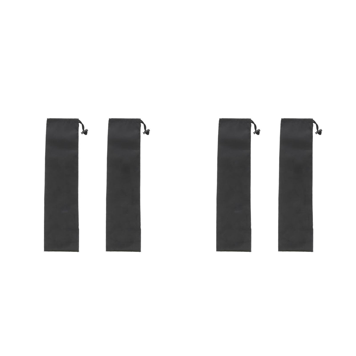 Toddmomy tent pole storage bags open showing compact organization for camping gear