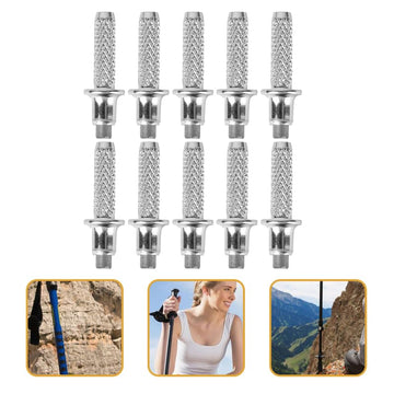 Toddmomy tungsten steel trekking pole tip installation guide for easy setup