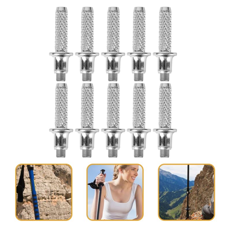 Toddmomy tungsten steel trekking pole tip installation guide for easy setup