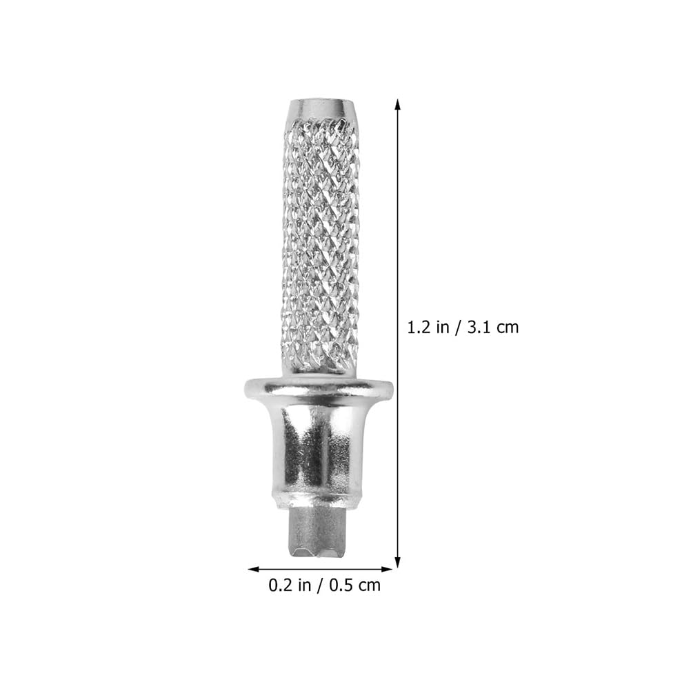 Toddmomy tungsten steel trekking pole tip top view shows compact design