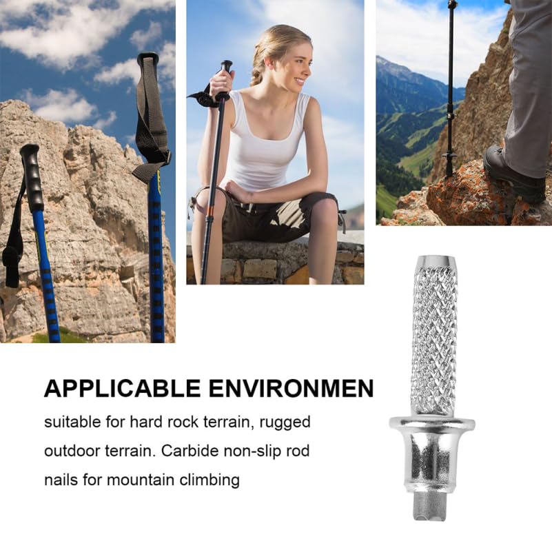 Toddmomy tungsten steel trekking pole tip what you get in the pack
