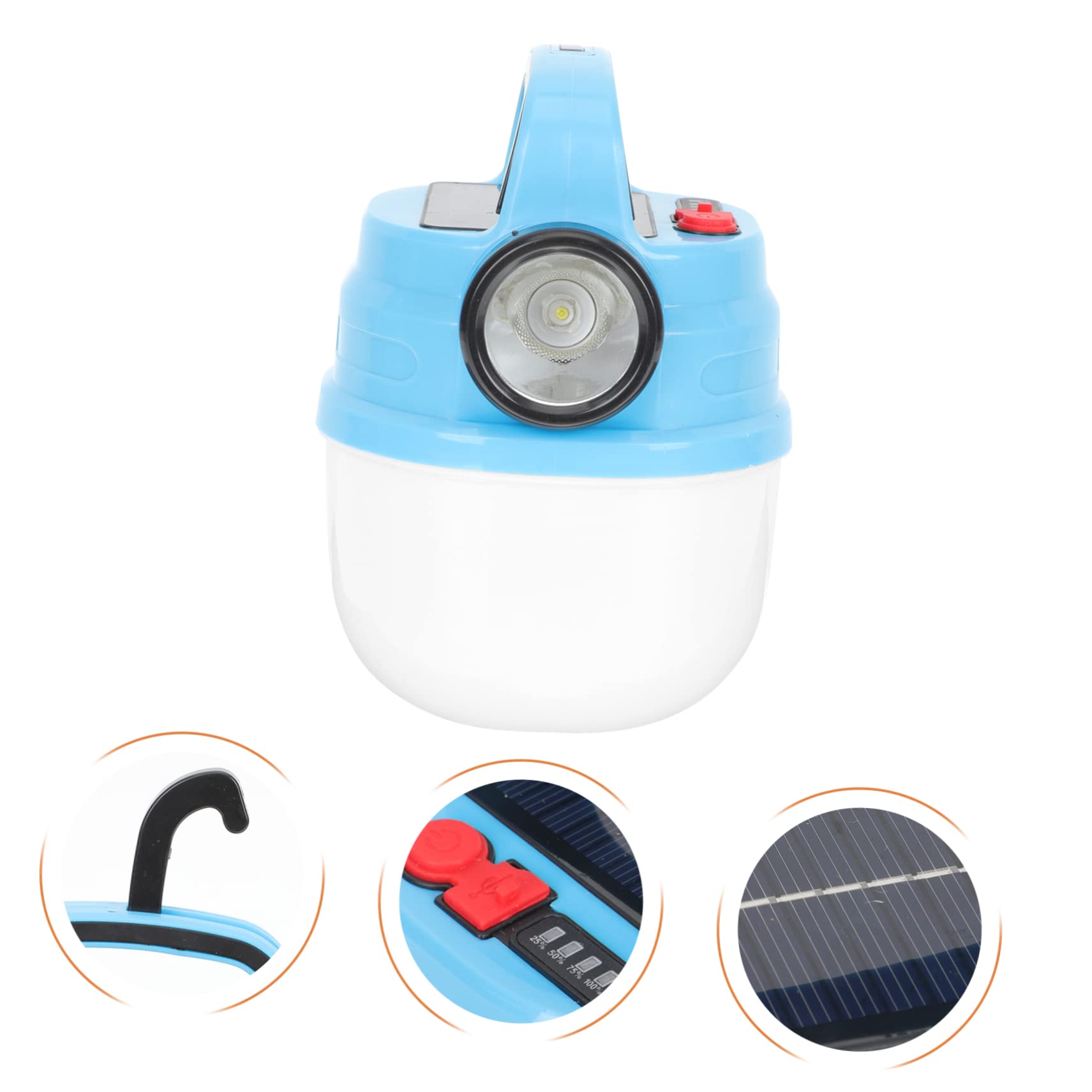 Toddmomy wear-resistant ABS camping lamp, built for rugged outdoor use.