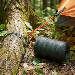 Toddmomy dark green hiking string blends with gear for rugged outdoor use.
