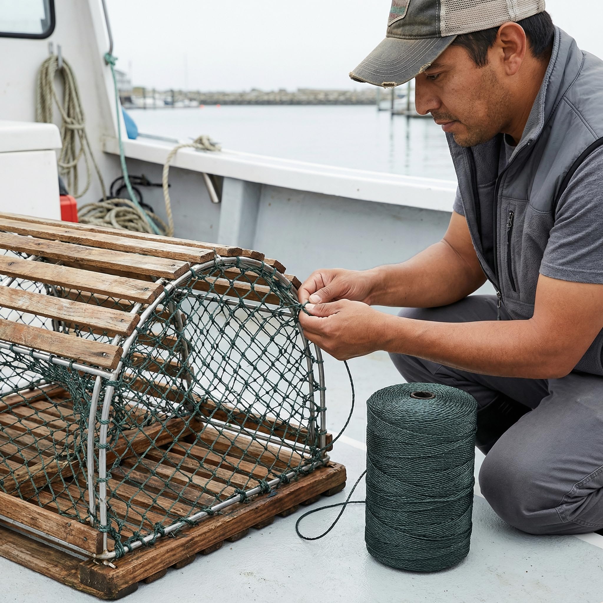 Toddmomy netting and tent rope ideal for securing gear on trips.