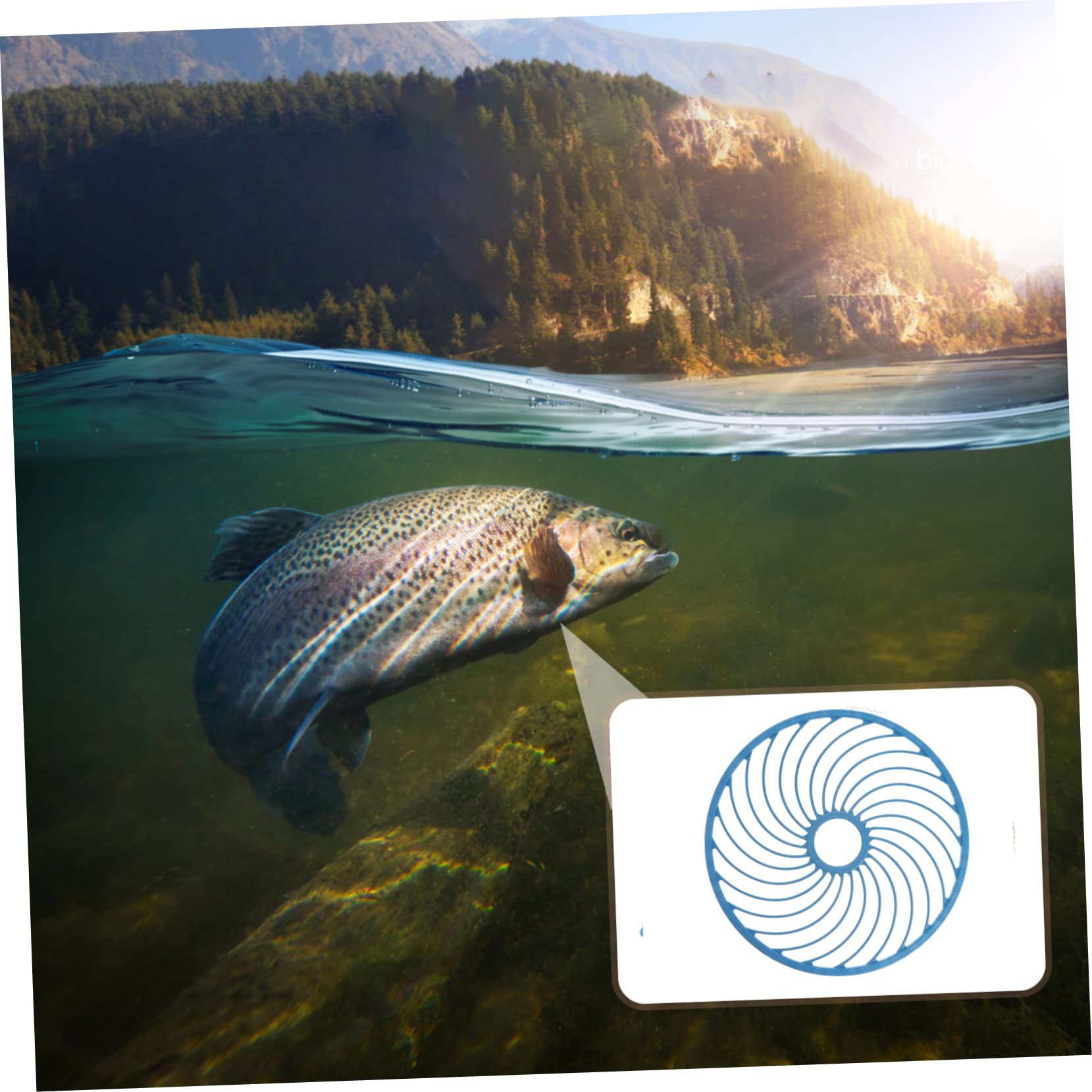 Toddmomy strong aluminum net material for durable fishing gear