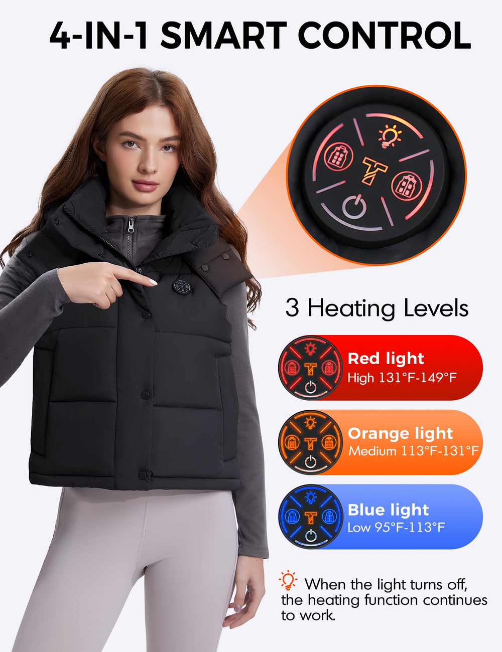 TODWARM hooded-detachable-hood demonstrates versatile outdoorwear options.