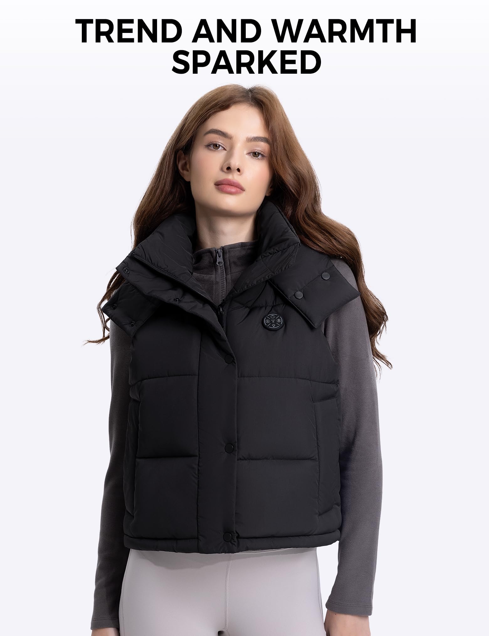 TODWARM vest worn during outdoor hiking shows reliable warmth and mobility.