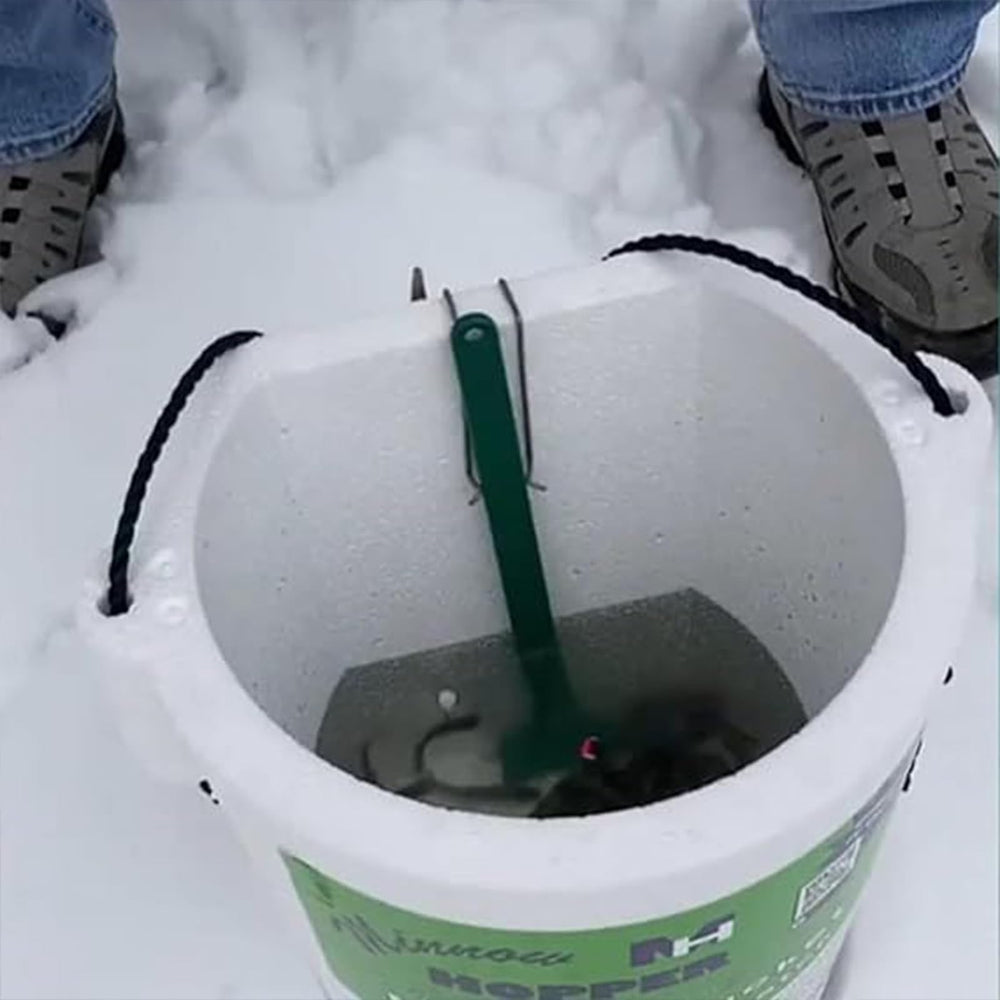TOESCARE catcher comes with gloves for cleaner handling