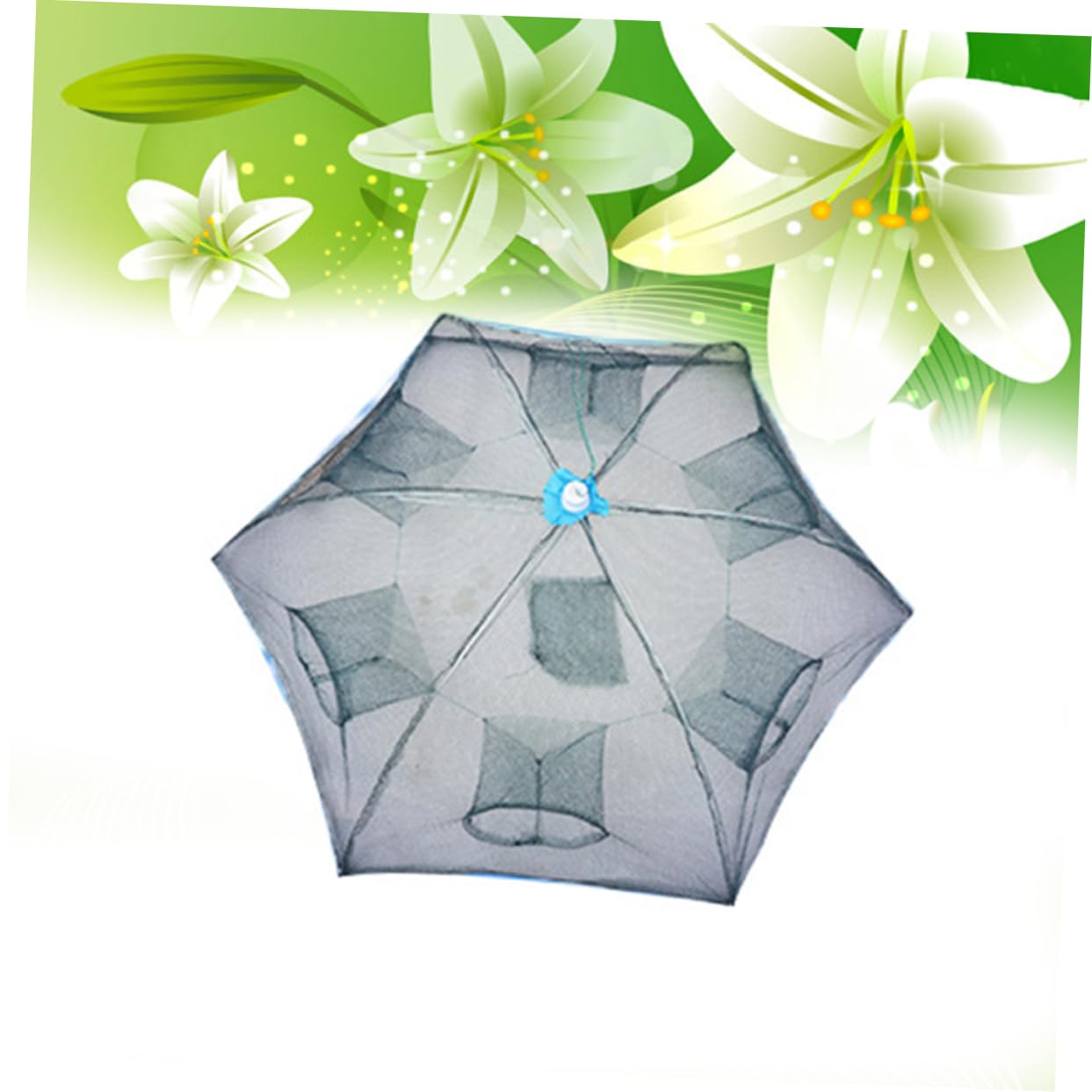 TOGEVAL 6-holes crayfish and crab trap net ideal for crustaceans