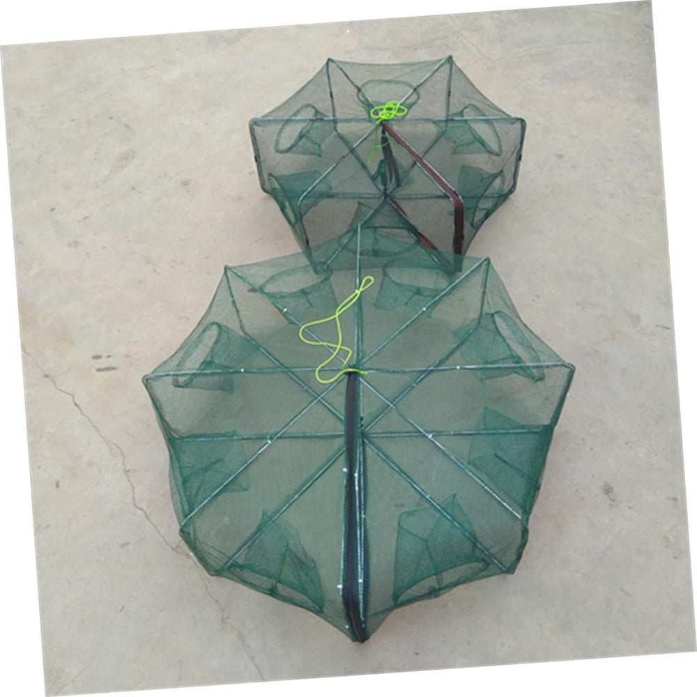 TOGEVAL 6-holes portable net with auto-open pull string for simple use