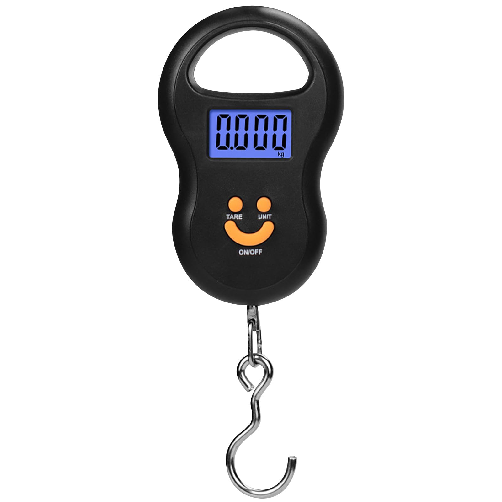 Toguma 50KG hanging scale with black body and stainless steel hook