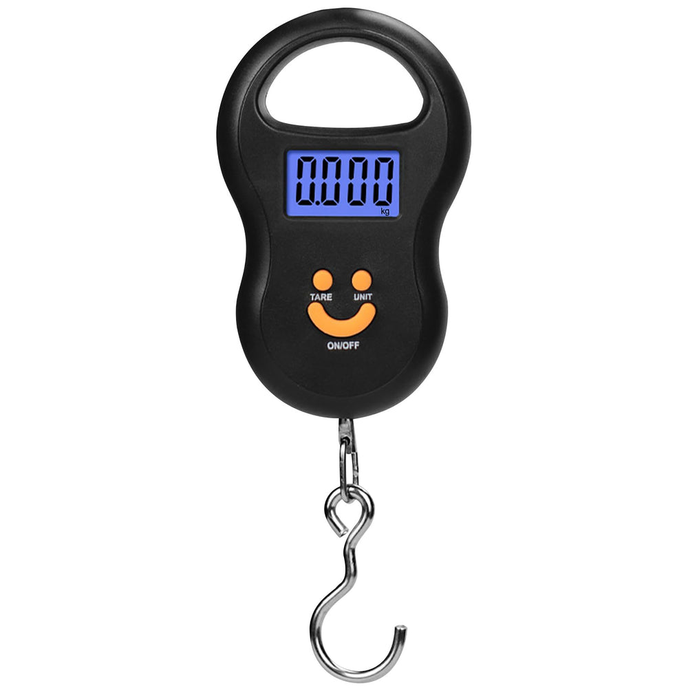 Toguma 50KG hanging scale with black body and stainless steel hook