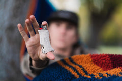 Toker Poker Charcoal with lighter case ready for outdoor use