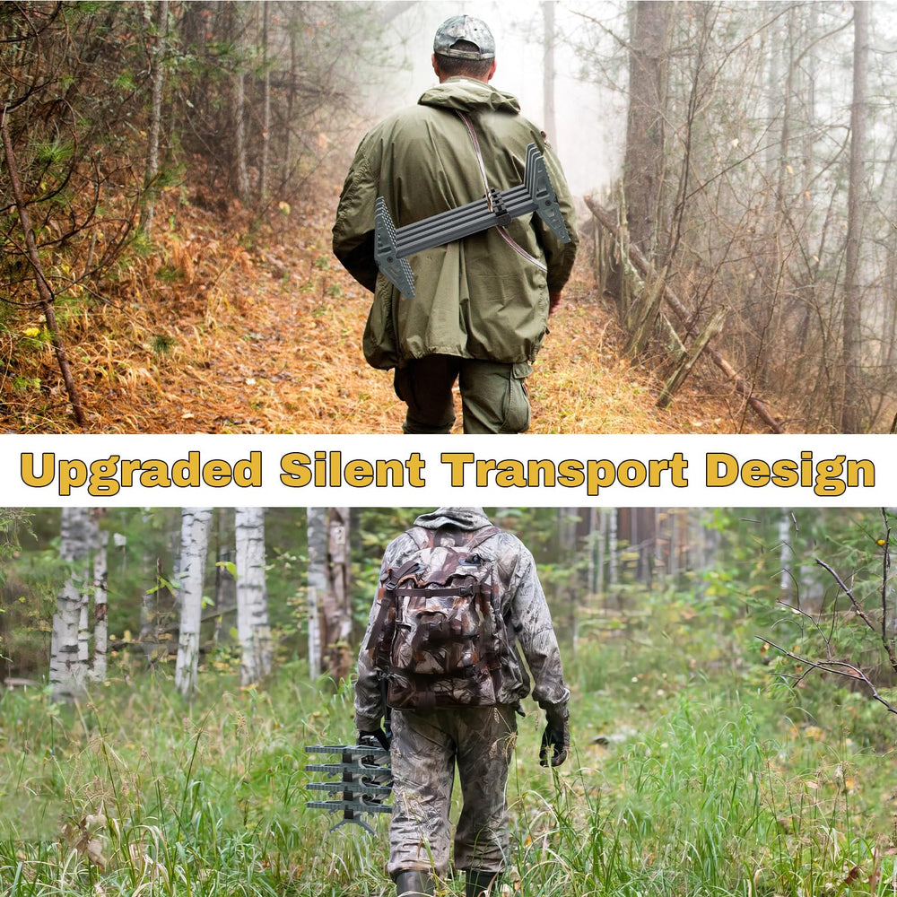Tomaki hunting sticks compact storage ready for easy pack-in and trail setup