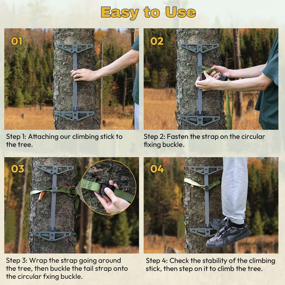 Tomaki aluminum sticks are ultralight yet sturdy for easy carrying