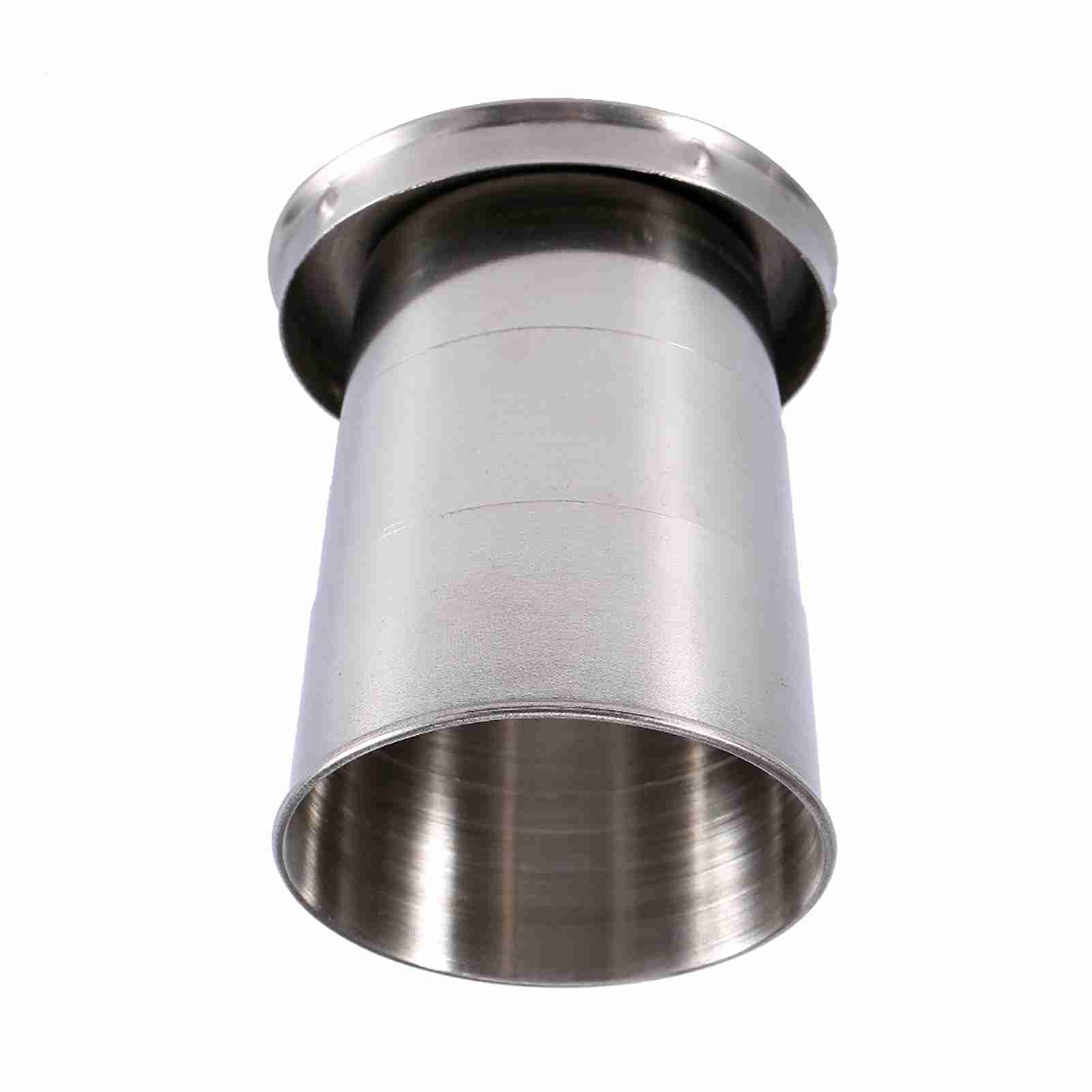 Tomedny collapsible cup stainless steel finish with smooth texture for durability.