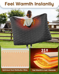tomilk heated blanket 12v-15000mah-battery enables long-lasting warmth during trips.