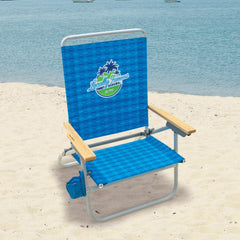 Tommy Bahama aluminum frame close-up highlights rust-proof durability.