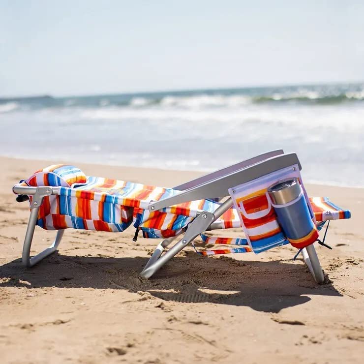 Tommy Bahama chair adjustable pillow provides neck support for long days