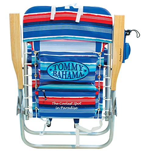 Tommy Bahama Hi-Boy extended backrest supports tall users comfortably.