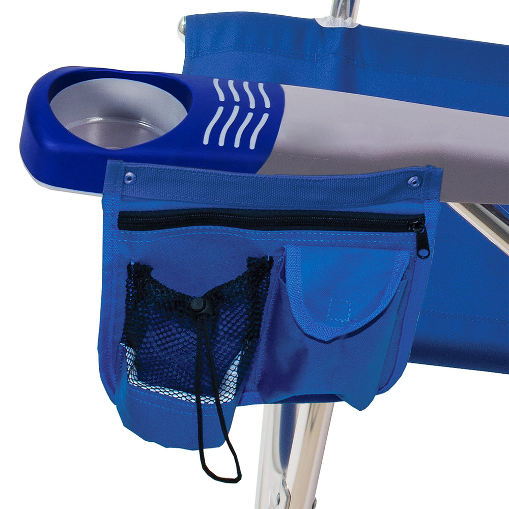 Lightweight, foldable design with padded strap for easy transport.