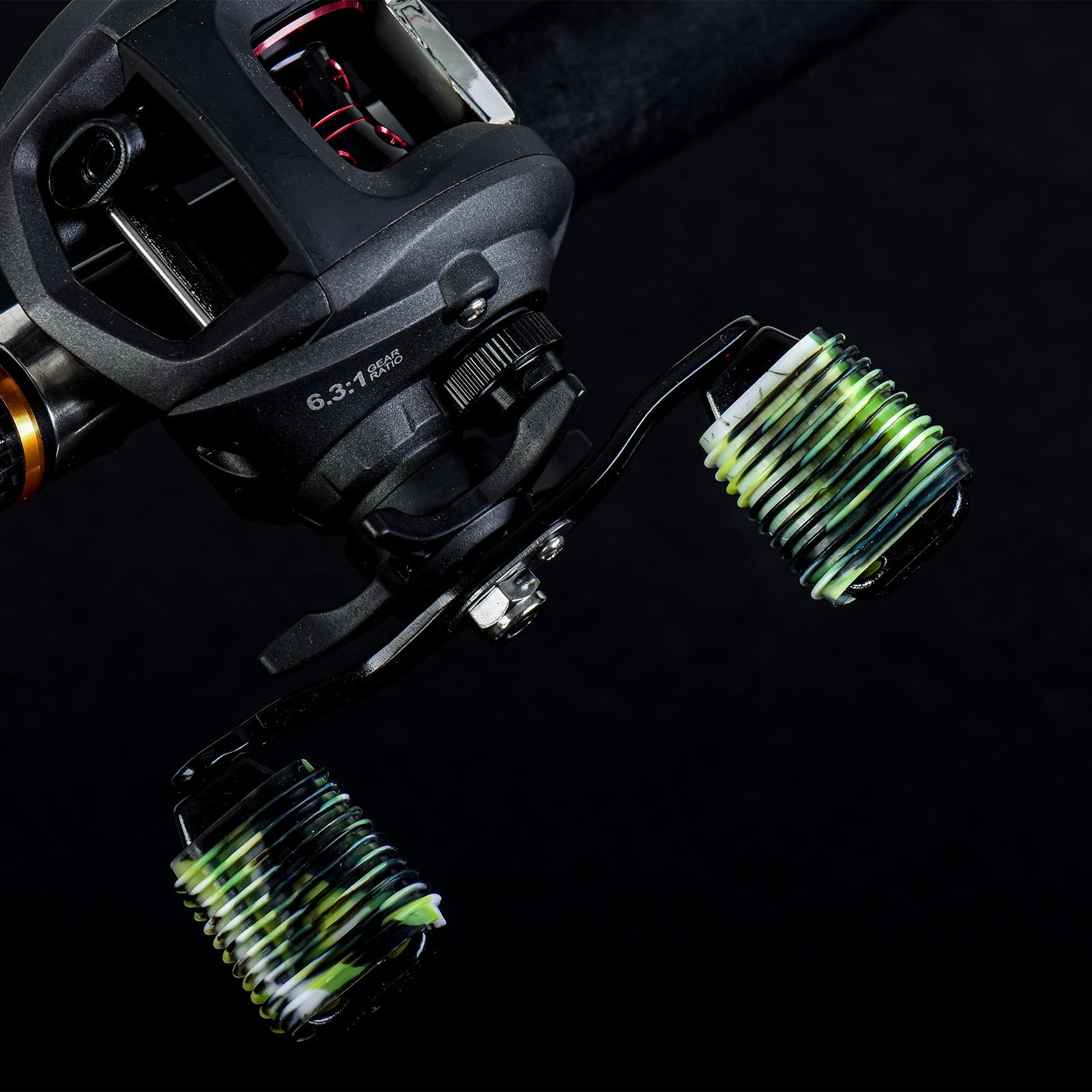 Tomotato fishing grip installation makes upgrading reels fast and simple.