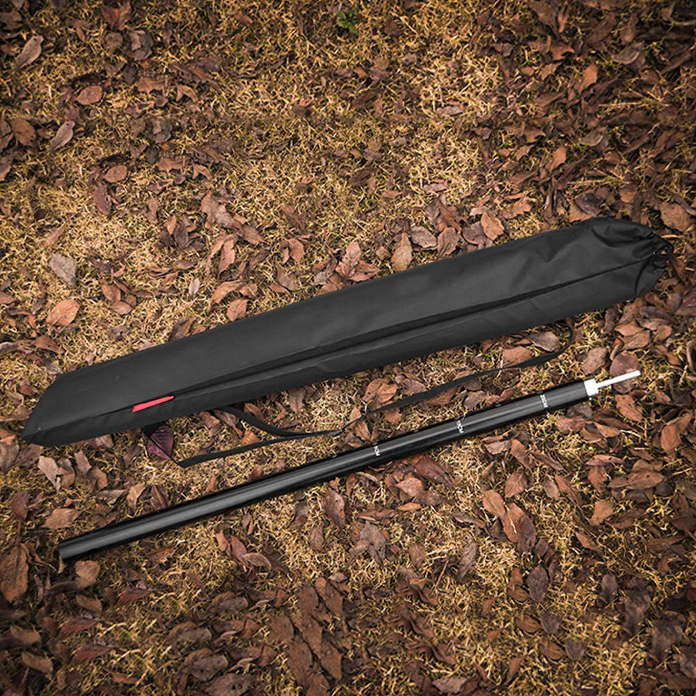 Tomotato packable pole bag fits in backpacks without adding bulk.