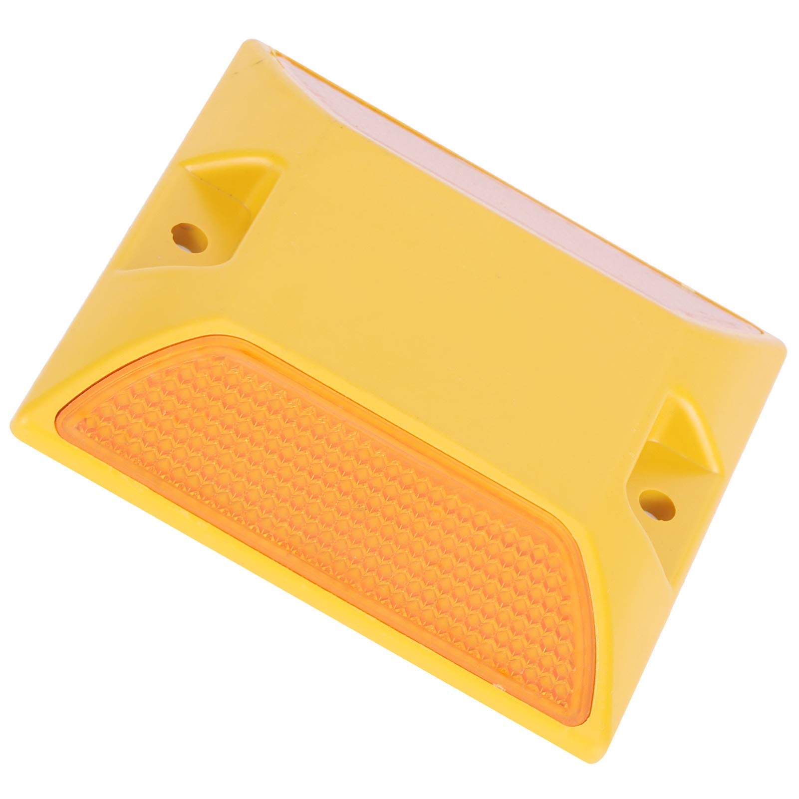 Tomotato road marker yellow markers provide nighttime visibility cues.