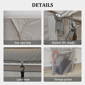 TOMOUNT durable TC blend fabric closeup reducing condensation