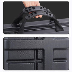 Tonchean takedown bow case inner compartments organize bow and arrows.
