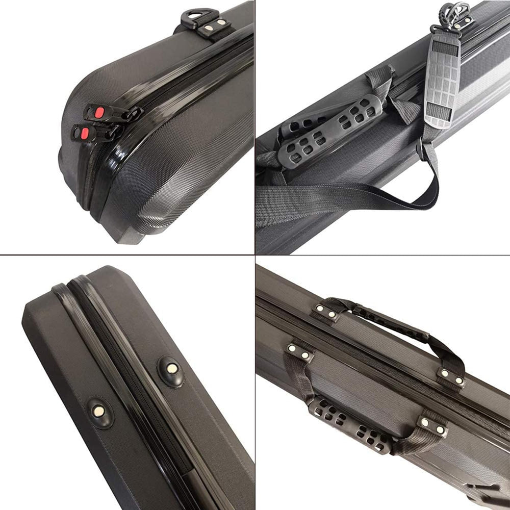 Tonchean takedown bow case widened handle for comfortable carrying.