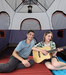 Toogh 3-4 person tent full-mesh view—ventilation with stargazing potential