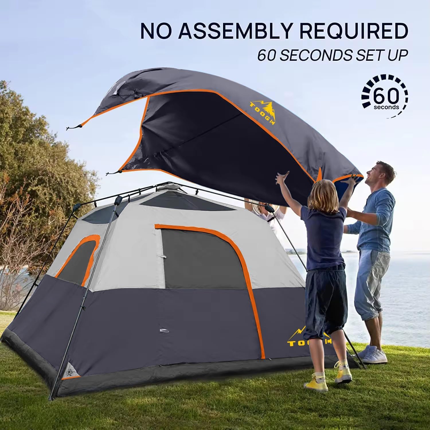 Toogh carry bag—compact, portable setup for car camping