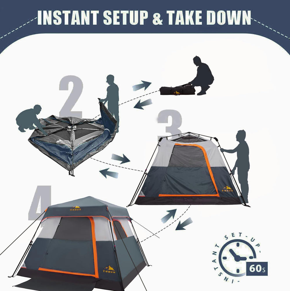 Toogh mesh-top tent for stargazing and breathable sleeping nights.