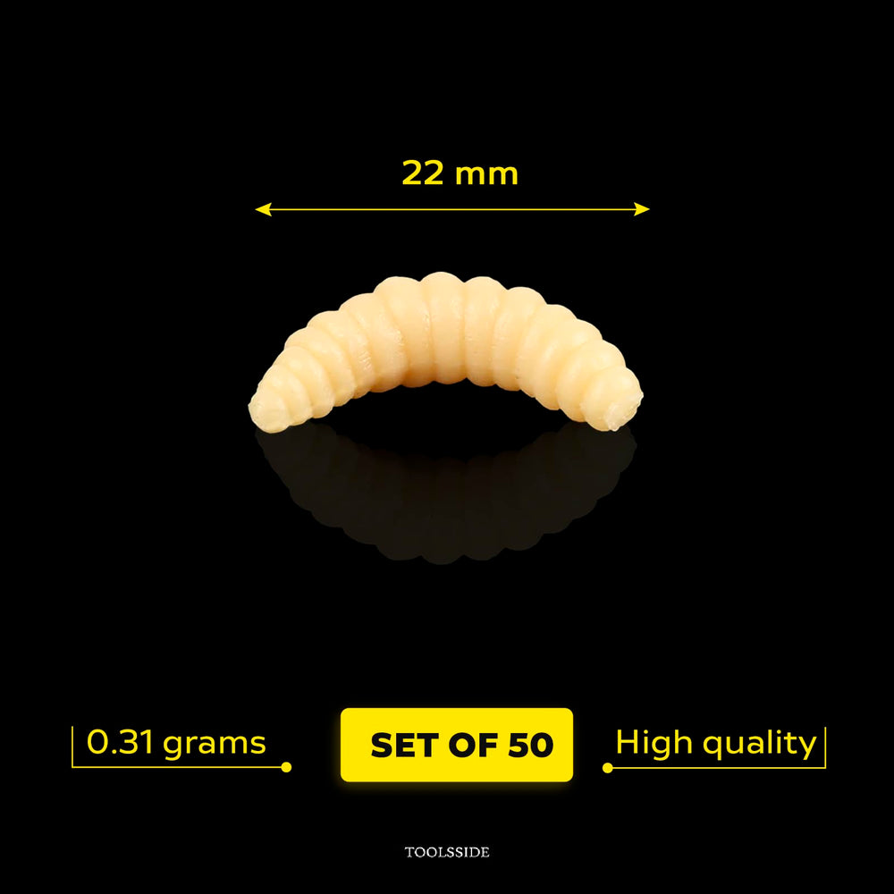 Crappie bait maggots fishing lure image 5