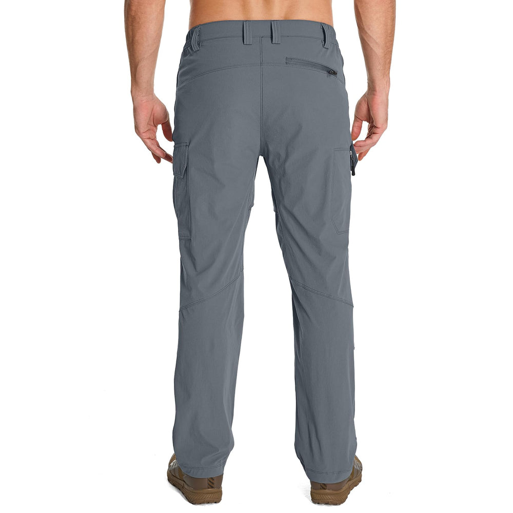 Toomett mens hiking pants roll-up knee design enables cooling and flexible movement.