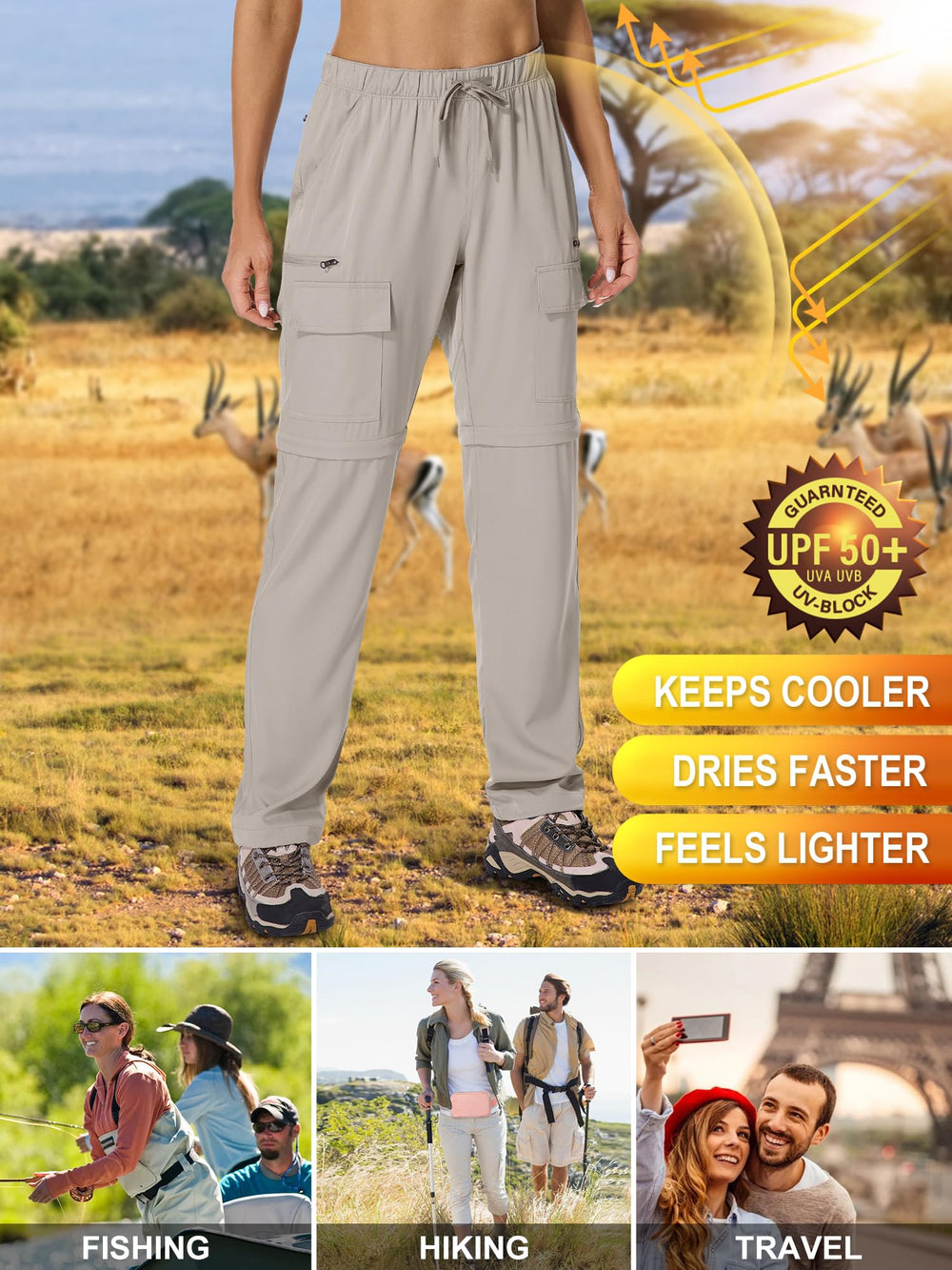 Toomett adjustable waist cord pants offer a customizable, secure fit.