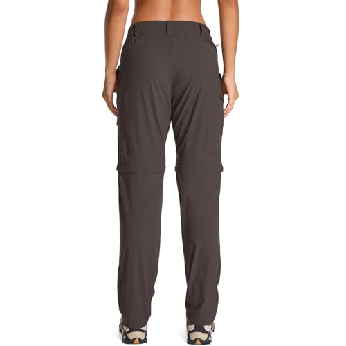 Toomett women's hiking pants removable waistband offers adjustable comfort during long hikes.