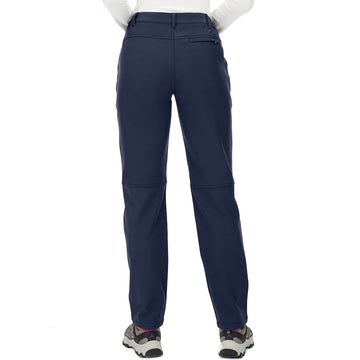 Toomett women's snow pants secured zipper pockets blue keep essentials safe.